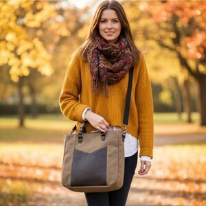 NWT Kelly Moore Unisex shoulder Work bag